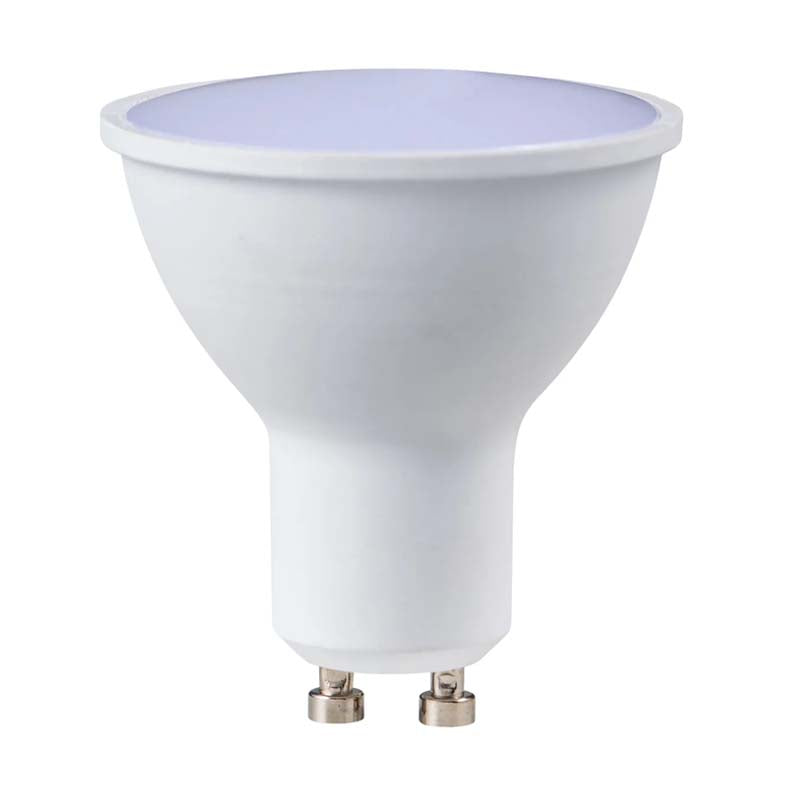 Switched 3W GU10 Rechargeable Fast Charge LED - Cool White - White