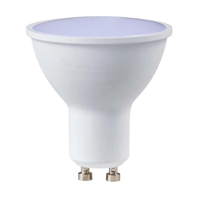 Switched 3W GU10 Rechargeable Fast Charge LED - Warm White - White