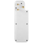 Switched 4-Way Medium Surge Adaptor - White - Electrical