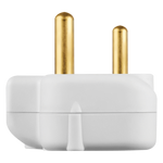 Switched 4-Way Medium Surge Adaptor - White - Electrical