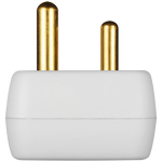 Switched 4-Way Medium Surge Adaptor with Schuko - White - White - Electrical
