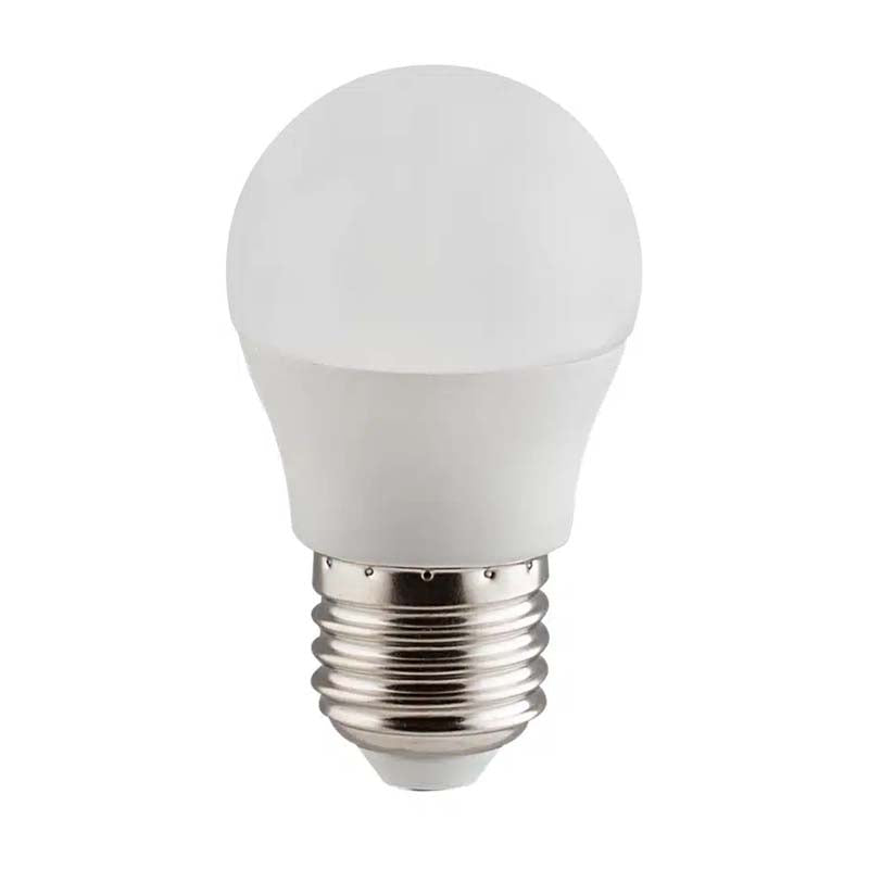 Switched 5W Golfball LED Light Bulb E27 - Warm White - White