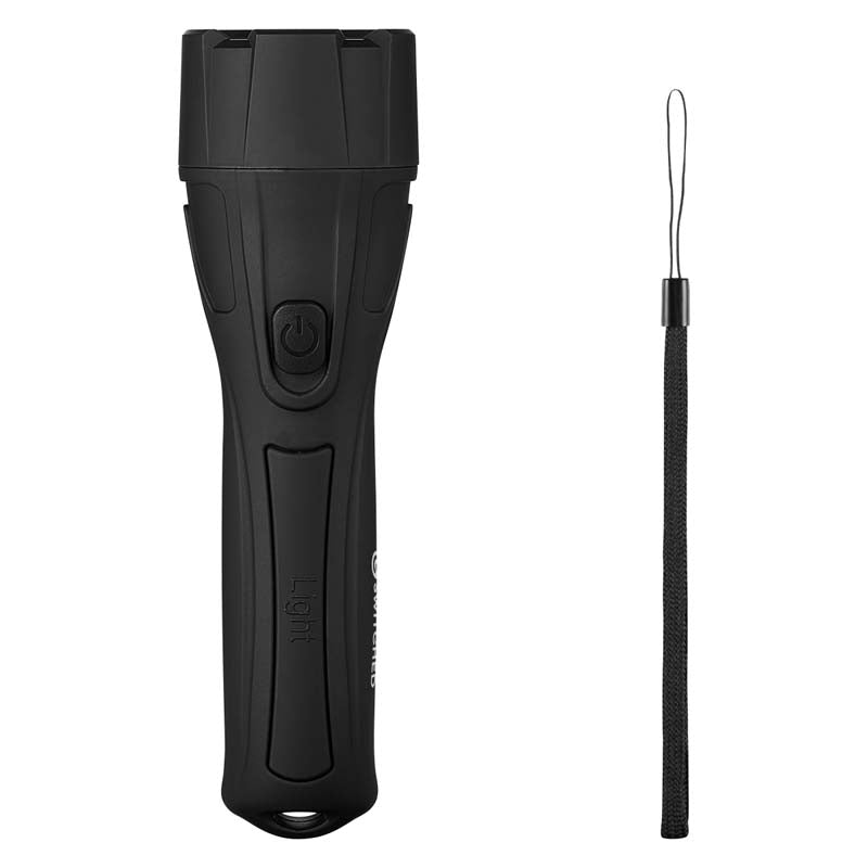 Switched 65 Lumen LED Flashlight - Black