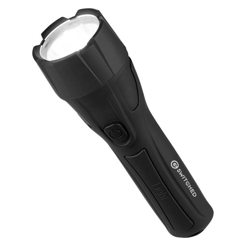Switched 65 Lumen LED Flashlight - Black