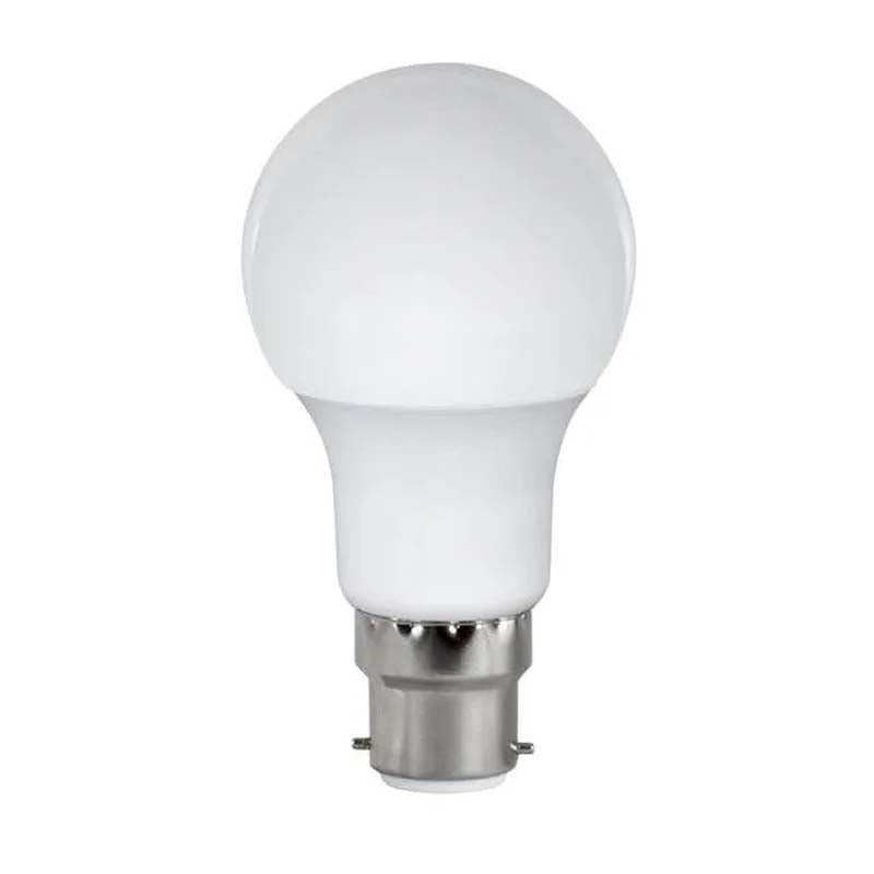 Switched 7W A60 Light Bulb B22- Warm White - White