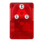 Switched High Surge Multi Adaptor 16A - Red - Red