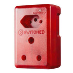 Switched High Surge Multi Adaptor 16A - Red - Red