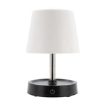 Switched Sleek Series Rechargeable LED Desk Lamp - Black / White