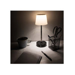 Switched Sleek Series Rechargeable LED Desk Lamp - Black / White