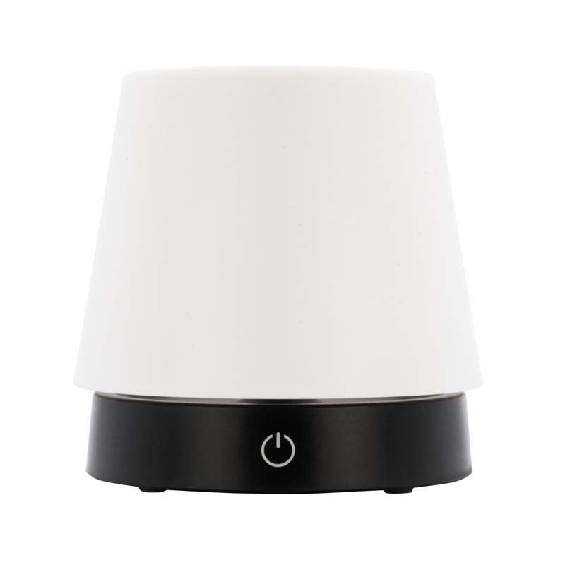 Switched Sleek Series Rechargeable LED Desk Lamp - Black / White