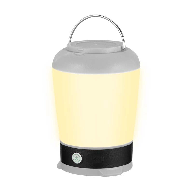 Switched Stella Rechargeable Lantern - Black / White
