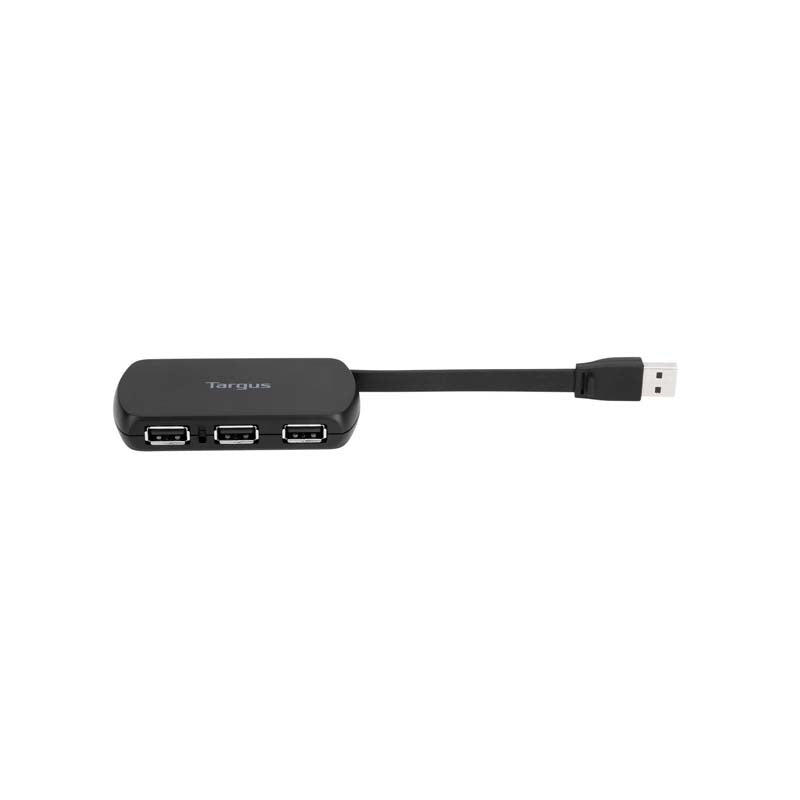 Targus 4-Port USB 2.0 Hub - Black - Black
