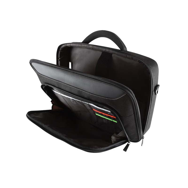 Targus Classic 13-14 inch Clamshell Case - Black / Red - Black / Red