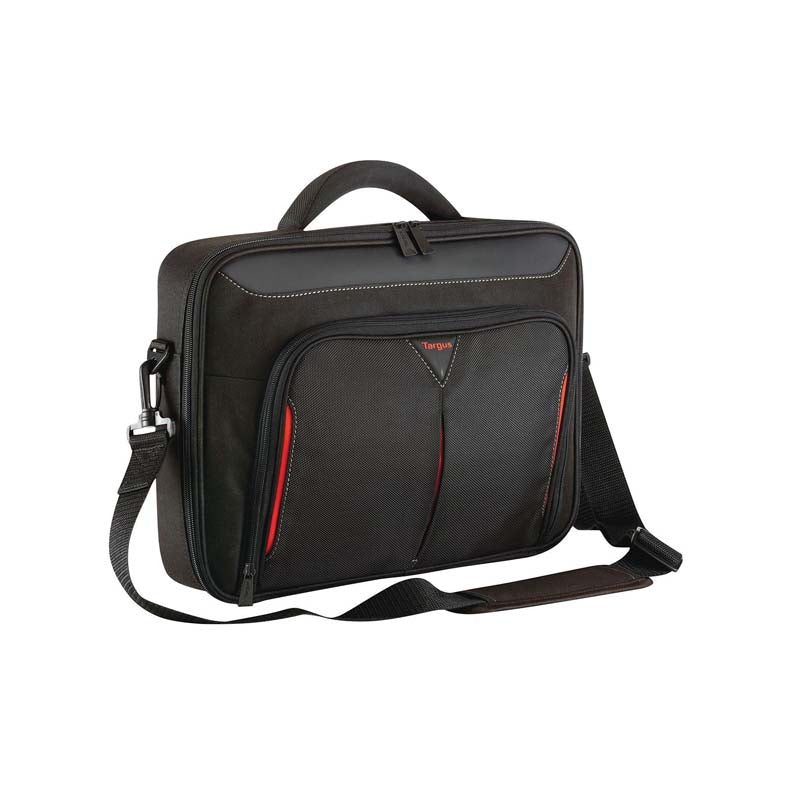 Targus Classic 13-14 inch Clamshell Case - Black / Red - Black / Red