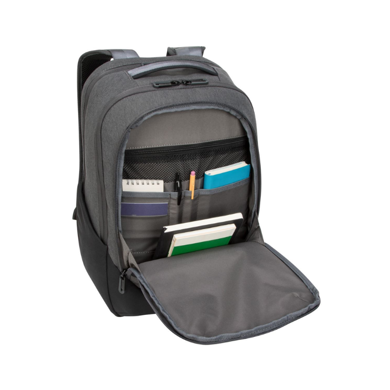 Targus Cypress 15.6” Security Backpack with EcoSmart - Grey - Grey