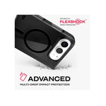 Tech21 Apple iPhone 18-Fold Evo Clear MagSafe Case - Black Tint - Black