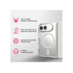 Tech21 Apple iPhone 18-Fold Evo Clear Magsafe Case - Clear - Clear
