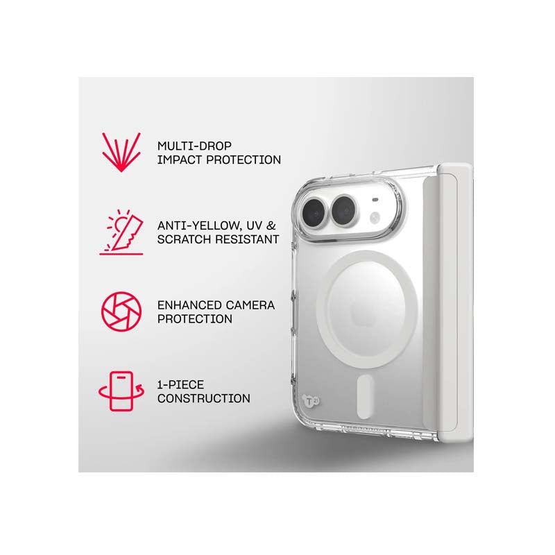Tech21 Apple iPhone 18-Fold Evo Clear Magsafe Case - Clear - Clear