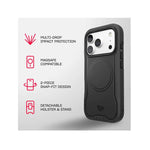 Tech21 Apple iPhone 18 Pro Evo Guard MagSafe Case - Black - Black
