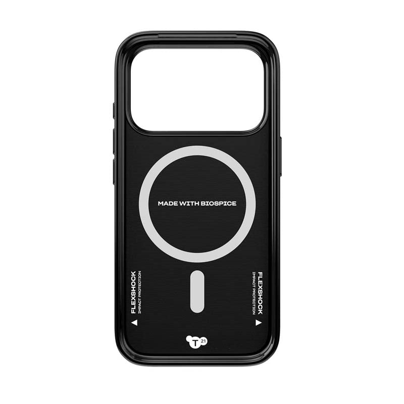 Tech21 Apple iPhone 18 Pro EvoPulse Fauxven MagSafe Case - Black - Black