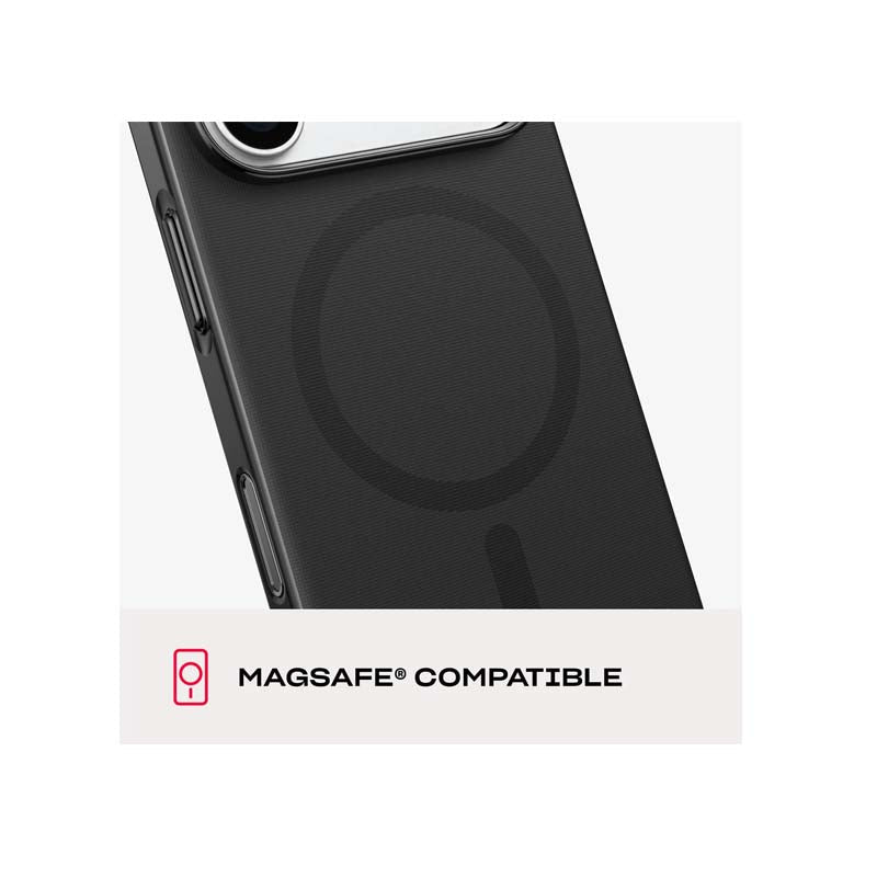 Tech21 Apple iPhone 18 Pro EvoPulse Fauxven MagSafe Case - Black - Black