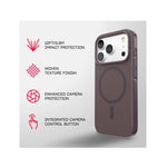 Tech21 Apple iPhone 18 Pro EvoPulse Fauxven MagSafe Case - Cherry - Cherry