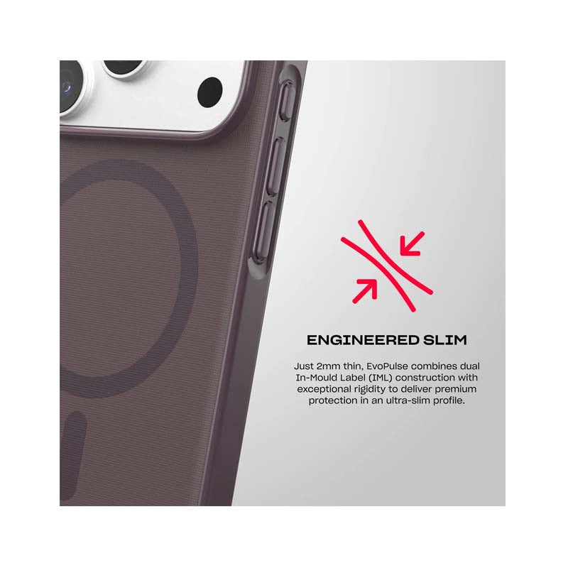 Tech21 Apple iPhone 18 Pro EvoPulse Fauxven MagSafe Case - Cherry - Cherry