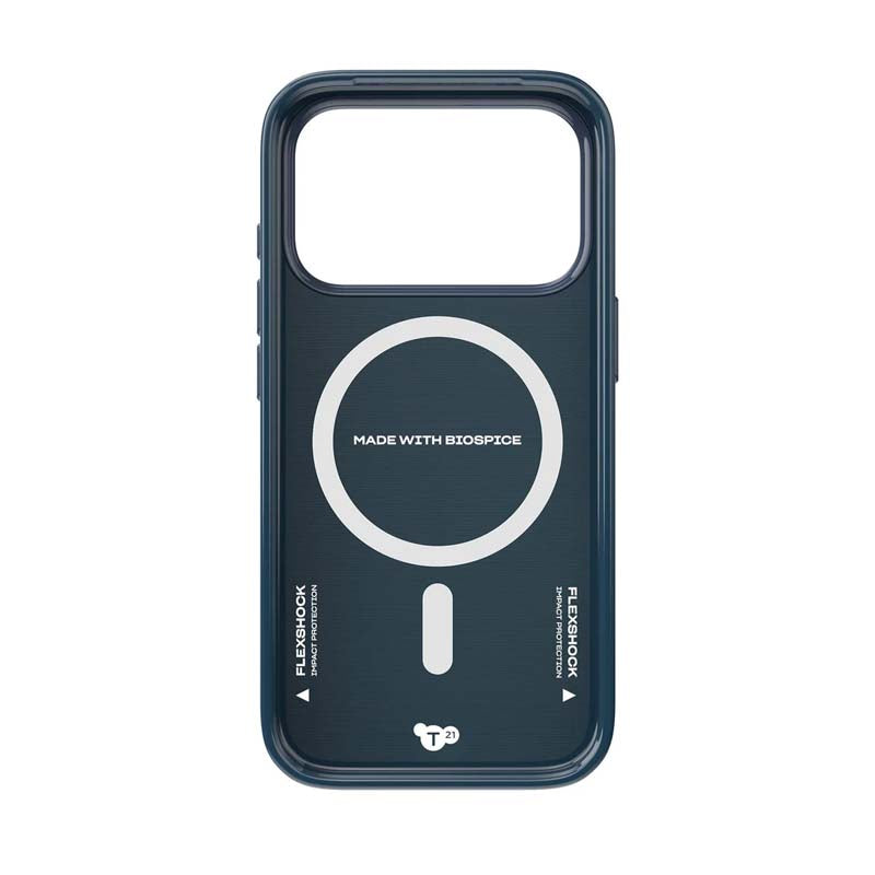 Tech21 Apple iPhone 18 Pro EvoPulse Fauxven MagSafe Case - Deep Sea - Deep Sea