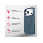 Tech21 Apple iPhone 18 Pro EvoPulse Fauxven MagSafe Case - Deep Sea - Deep Sea