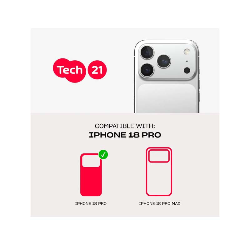 Tech21 Apple iPhone 18 Pro EvoPulse Fauxven MagSafe Case - Espresso - Espresso