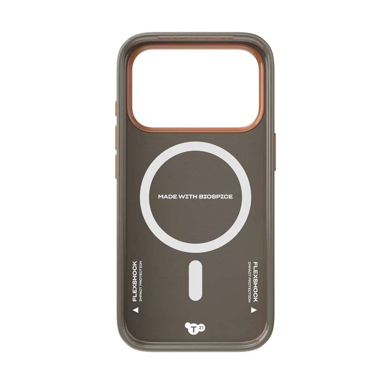 Tech21 Apple iPhone 18 Pro EvoPulse Fauxven MagSafe Case - Espresso - Espresso