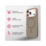 Tech21 Apple iPhone 18 Pro EvoPulse Fauxven MagSafe Case - Espresso - Espresso