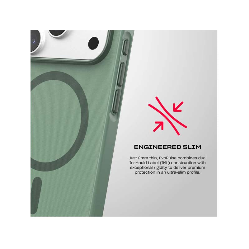 Tech21 Apple iPhone 18 Pro EvoPulse Fauxven MagSafe Case - Hunter - Hunter