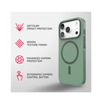 Tech21 Apple iPhone 18 Pro EvoPulse Fauxven MagSafe Case - Hunter - Hunter