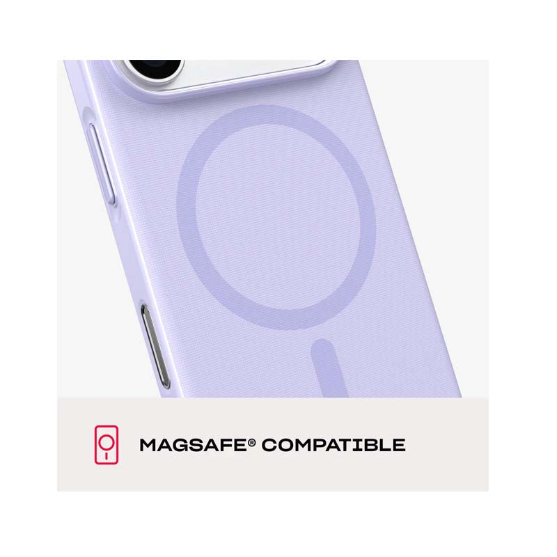 Tech21 Apple iPhone 18 Pro EvoPulse Fauxven MagSafe Case - Lilac - Lilac