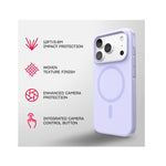 Tech21 Apple iPhone 18 Pro EvoPulse Fauxven MagSafe Case - Lilac - Lilac