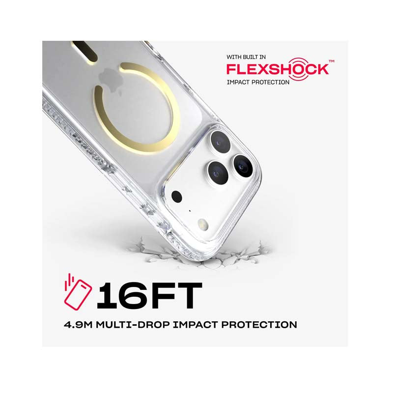 Tech21 Apple iPhone 18 Pro Max Evo Crystal MagSafe Case - Gold - Gold