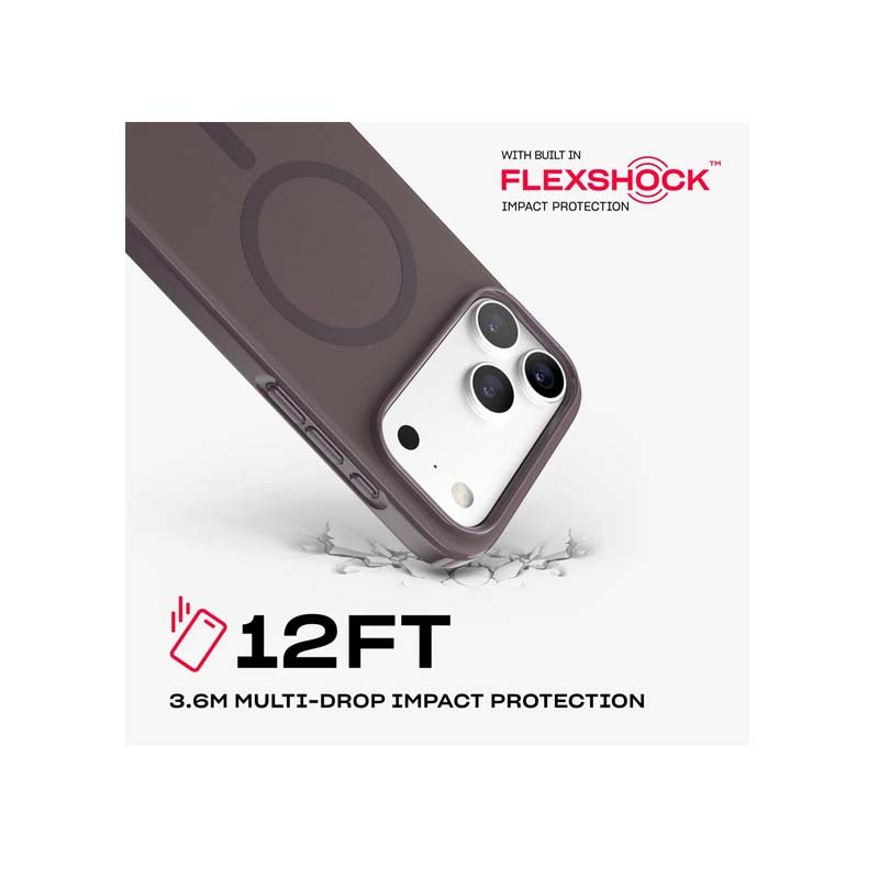 Tech21 Apple iPhone 18 Pro Max EvoPulse Fauxven MagSafe Case - Cherry - Cherry