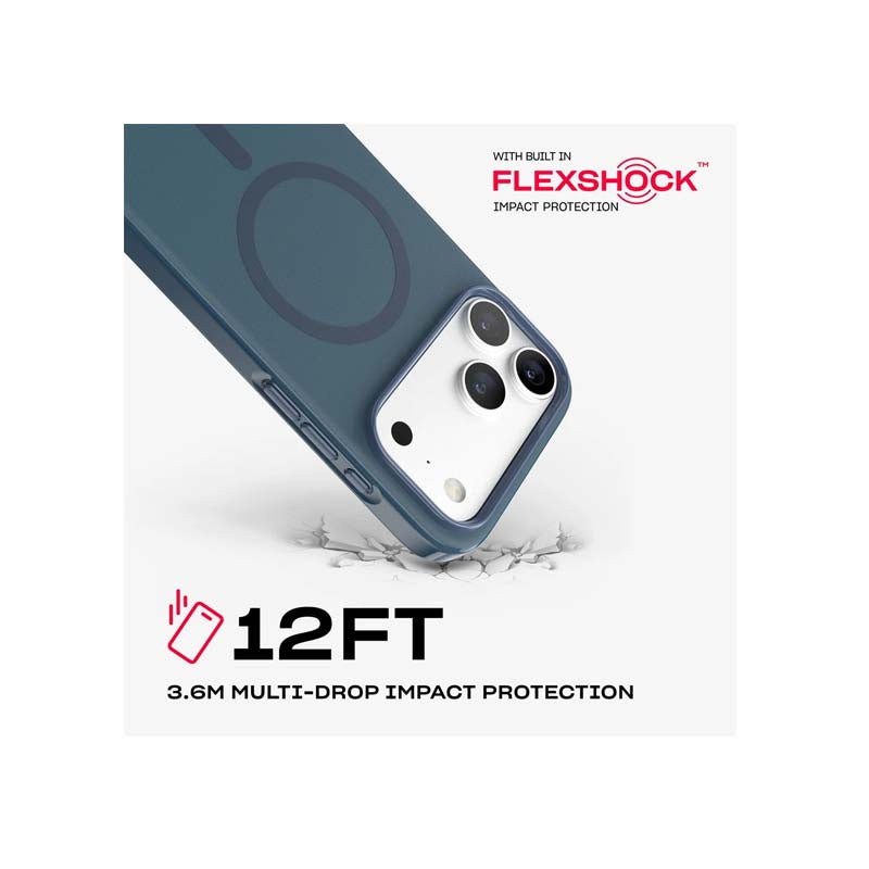 Tech21 Apple iPhone 18 Pro Max EvoPulse Fauxven MagSafe Case - Deep Sea - Deep Sea
