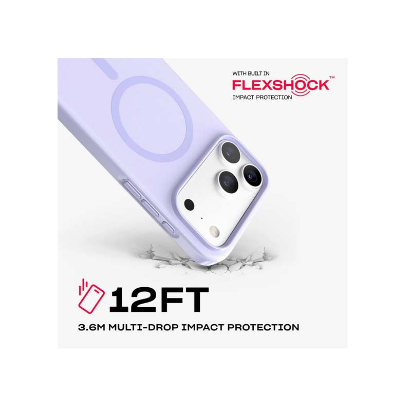 Tech21 Apple iPhone 18 Pro Max EvoPulse Fauxven MagSafe Case - Lilac - Lilac