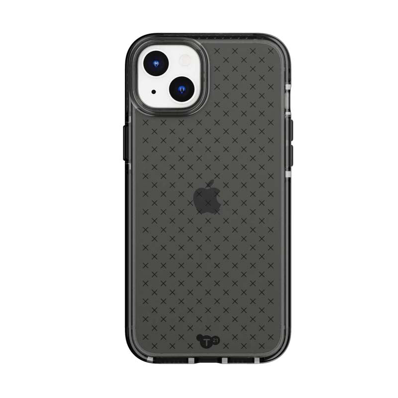 Tech21 Evo Check Apple iPhone 15 Plus Case - Smokey Black - Black