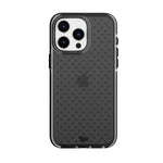 Tech21 Evo Check Apple iPhone 15 Pro Max Case - Smokey Black - Black