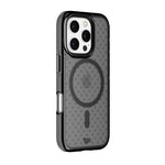 Tech21 Evo Check Apple iPhone 16 Pro Case with MagSafe - Smokey Black - Black