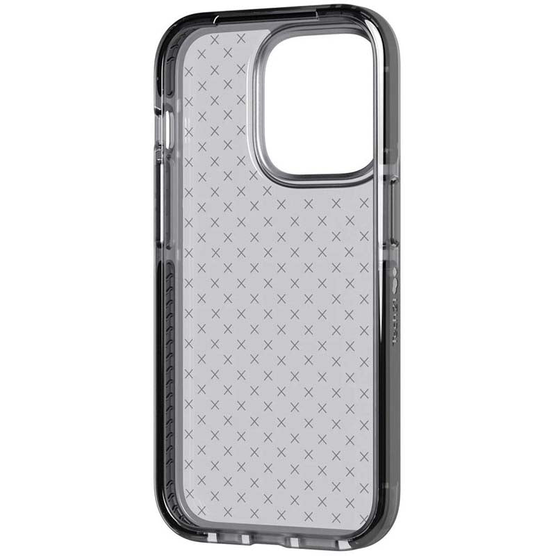 Tech21 Evo Check Case for Apple iPhone 14 Pro - Smokey/Black