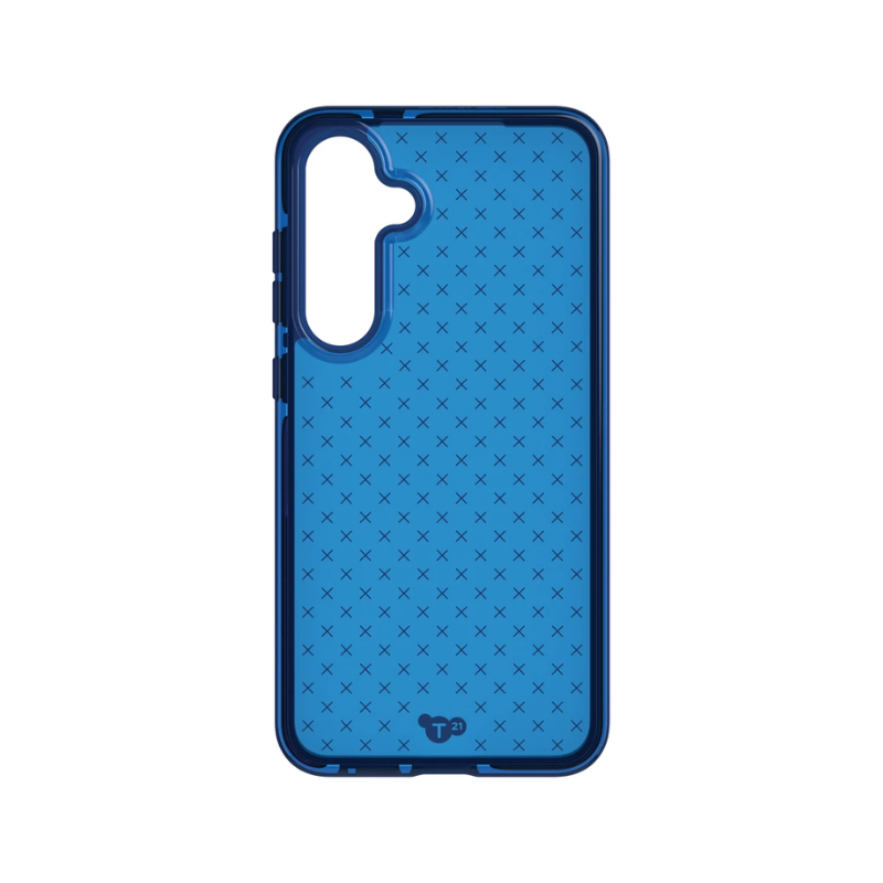 Tech21 Evo Check Case For Samsung Galaxy S24 Plus - Cobalt Blue - Blue