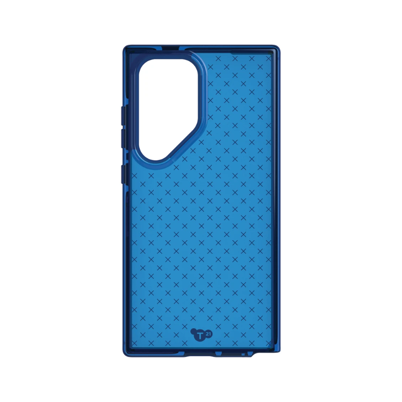 Tech21 Evo Check Case For Samsung Galaxy S24 Ultra - Cobalt Blue - Blue