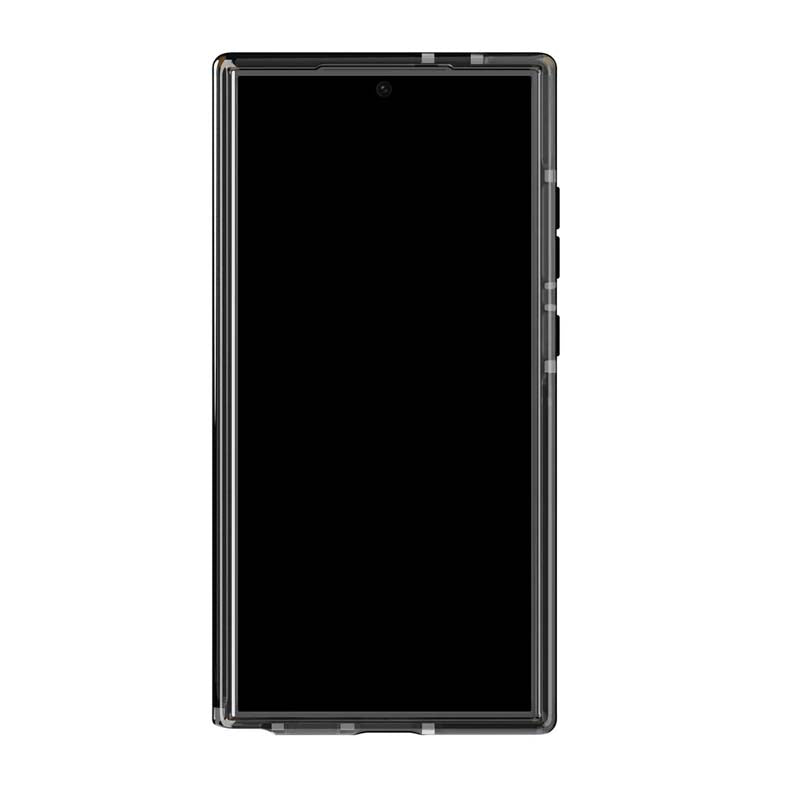 Tech21 Evo Check Samsung Galaxy S24 Ultra Case - Smokey Black - Smokey/Black