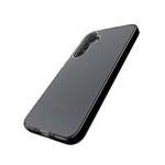 Tech21 Evo Check Samsung Galaxy A35 5G Case - Smokey Black - Black