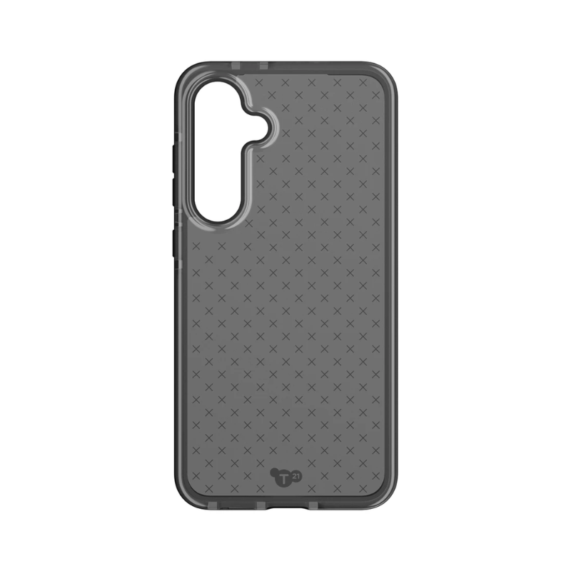 Tech21 Evo Check Samsung Galaxy S24 Plus Case - Smokey Black - Smokey/Black