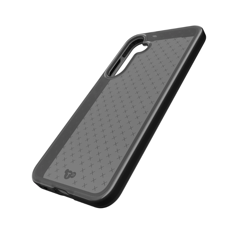 Tech21 Evo Check Samsung Galaxy S24 Plus Case - Smokey Black - Smokey/Black